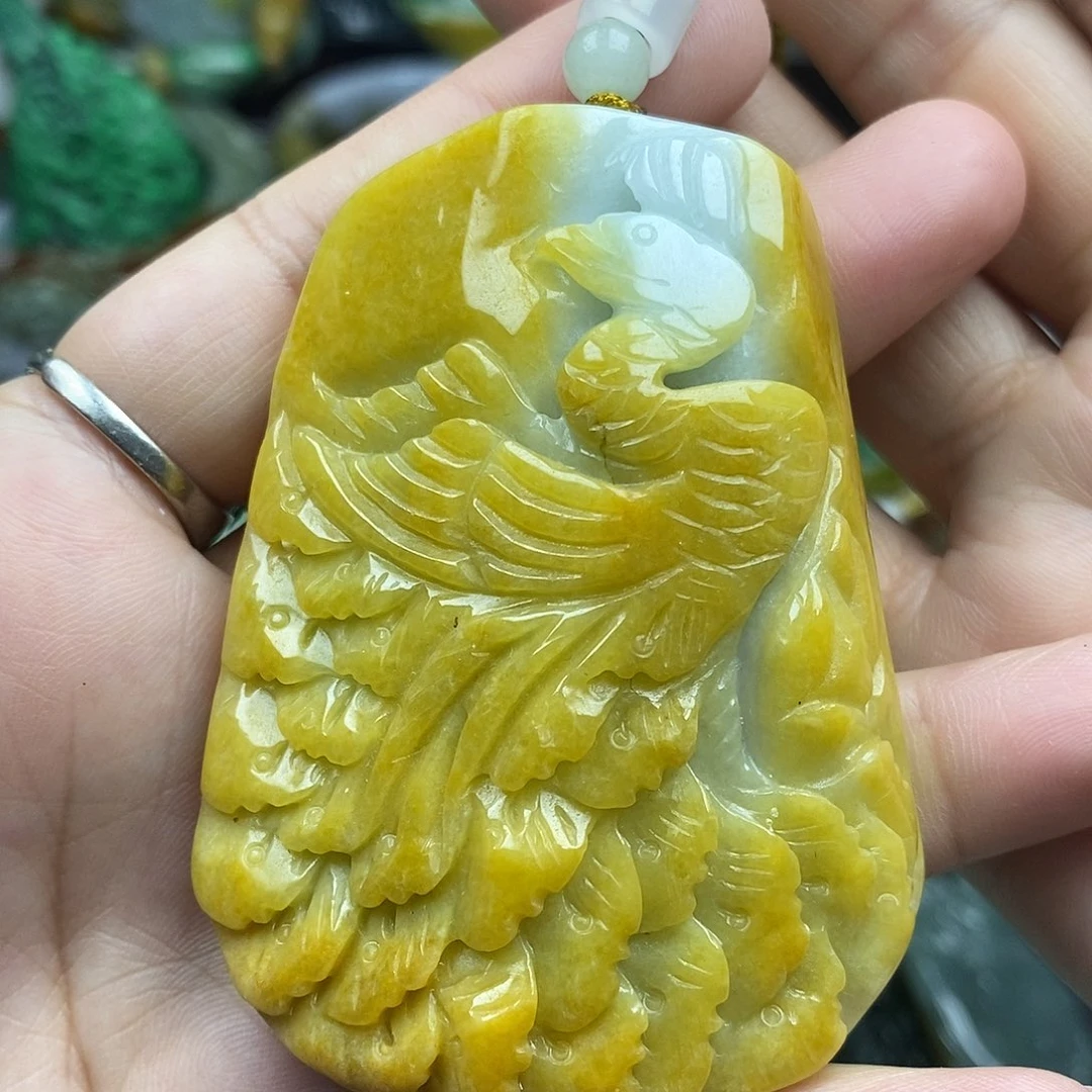 颈饰未镶嵌翡翠牌子