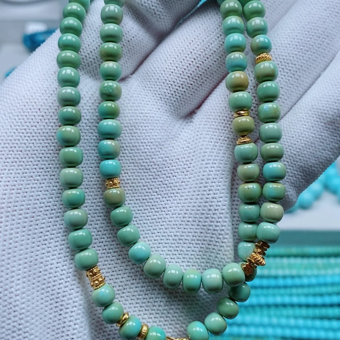 绿松石未镶嵌手串