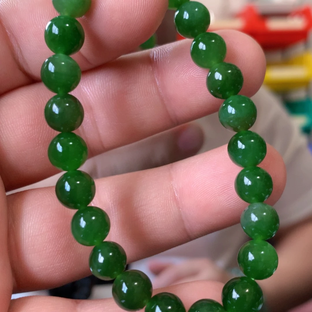 【闪购商品】手链未镶嵌和田玉（碧玉）