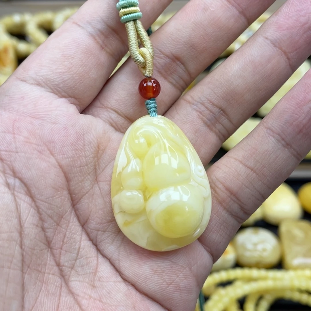 琥珀未镶嵌裸石琥珀蜜蜡