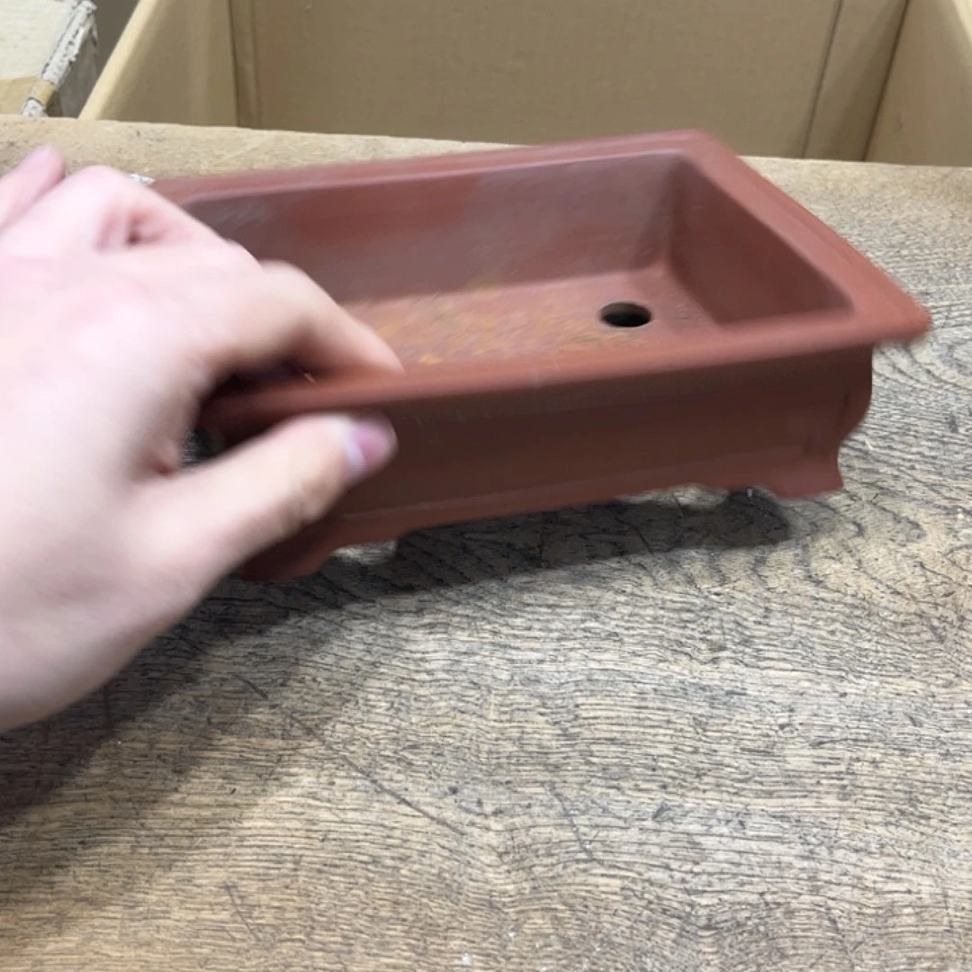 花盆紫砂般若中古美术工艺品