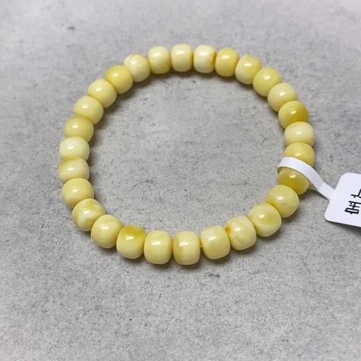 蜜蜡未镶嵌裸石串