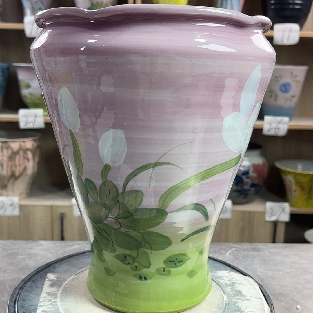 景德镇陶瓷花盆花盆