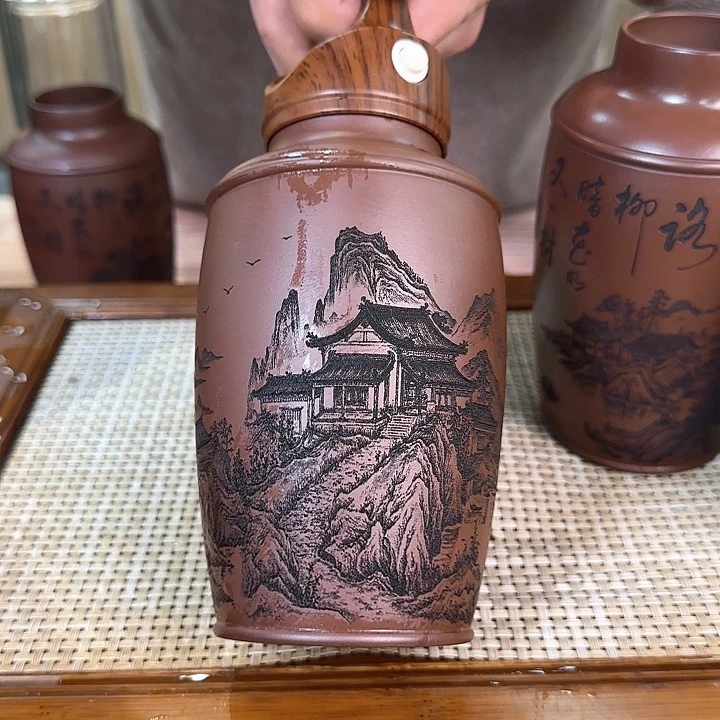 紫砂茶杯精品紫砂杯