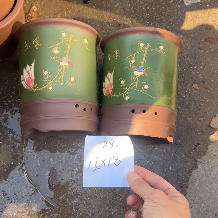 紫砂花盆特价商品