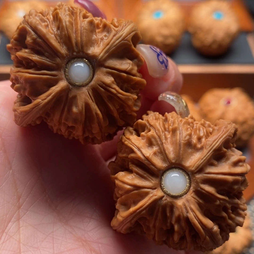 文玩核桃把件40尺寸正磨