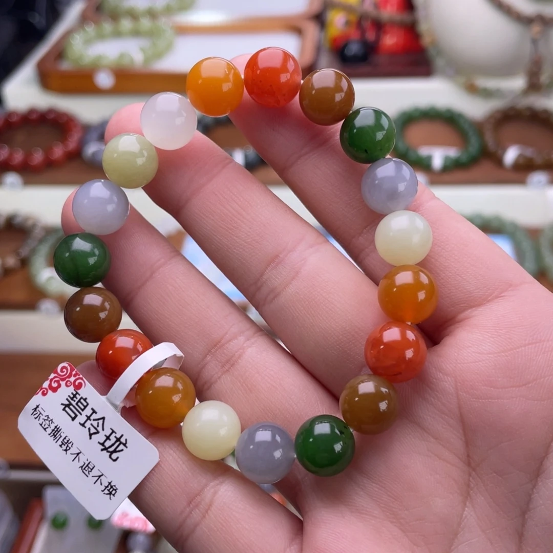 和田玉未镶嵌手串10mm