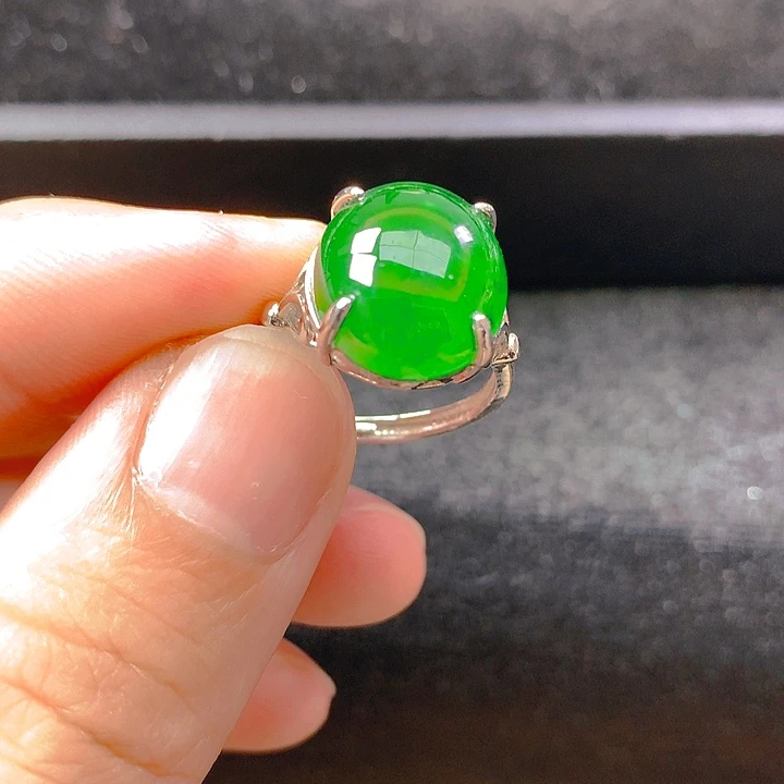 【闪购商品】翡翠银S925镶嵌颈饰翡翠