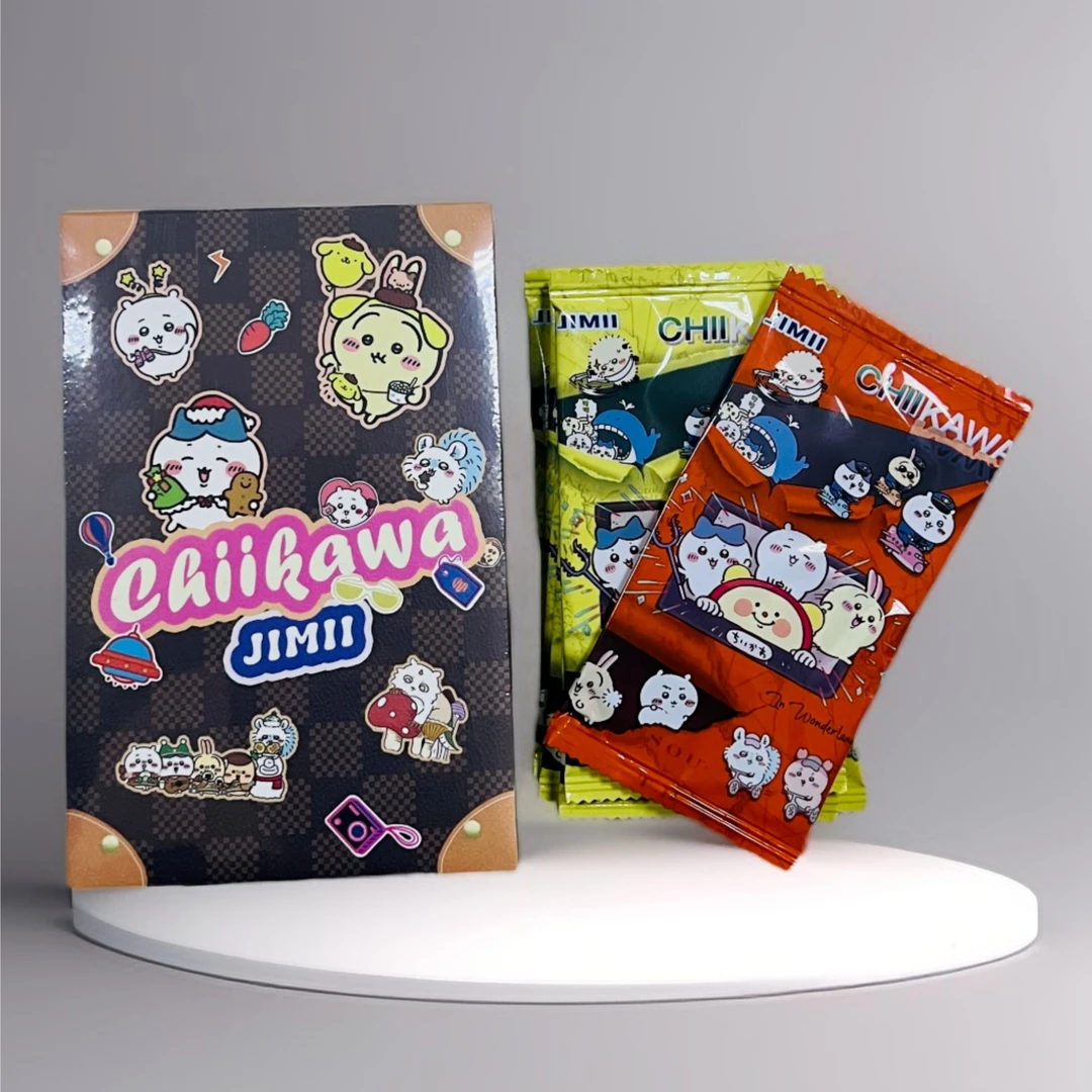 #【拆盒】JIMII 极米潮玩×吉伊卡哇第三弹收藏卡牌【二创】