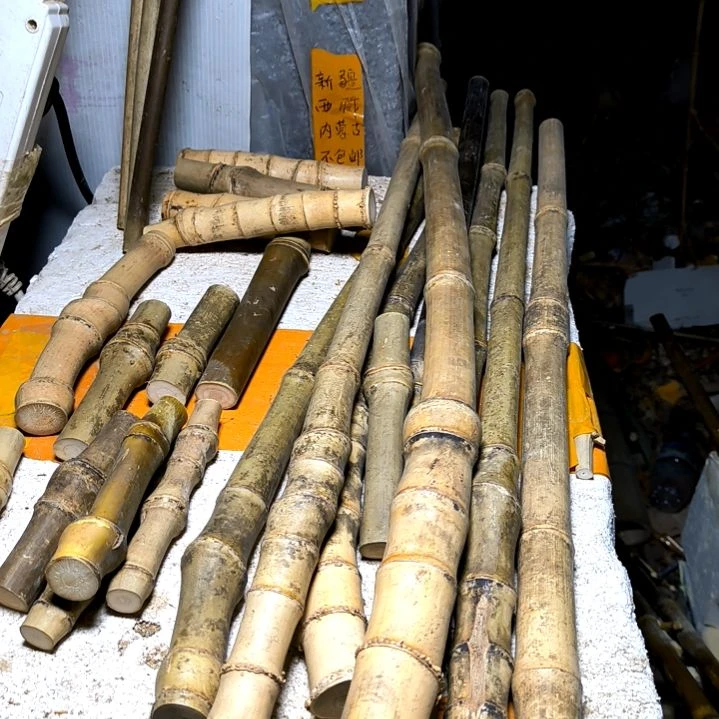 用****4实心玉竹毛料手持