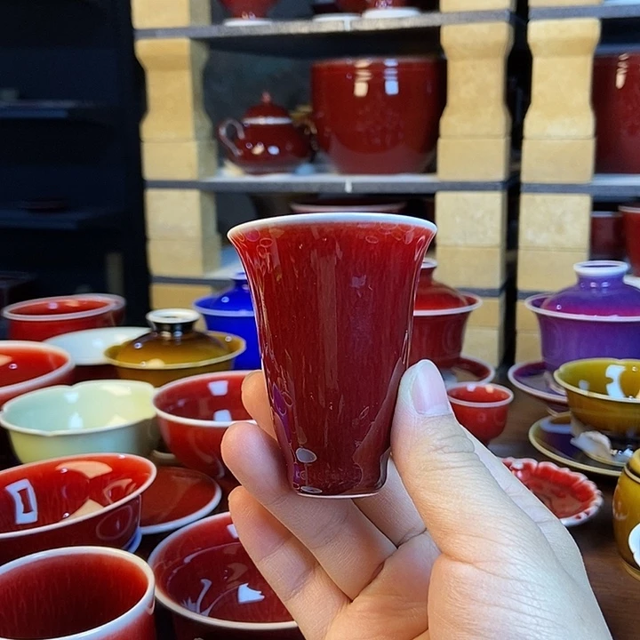 陶瓷景德镇名陶坊原矿郎红