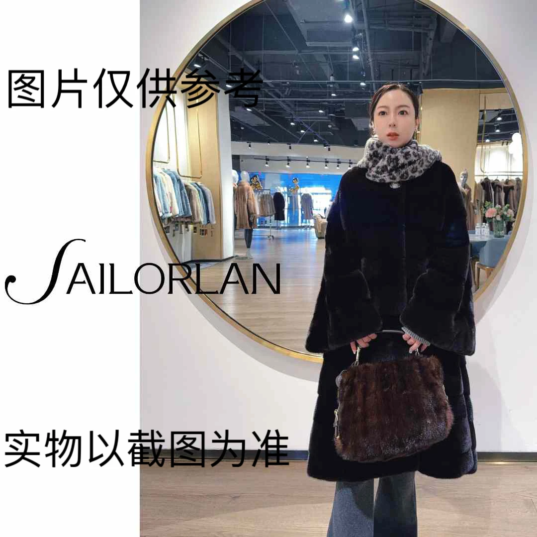SAILORLAN 「样衣专用链接」减龄时尚气质貂皮外套