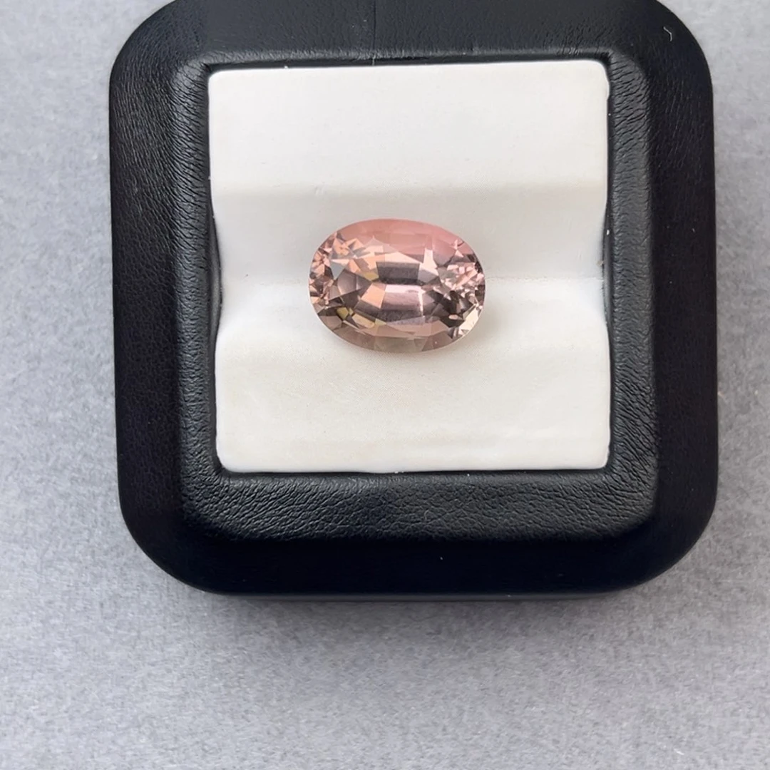 碧玺珠宝半成品未镶嵌玲**珑天然全净无瑕9.43CT