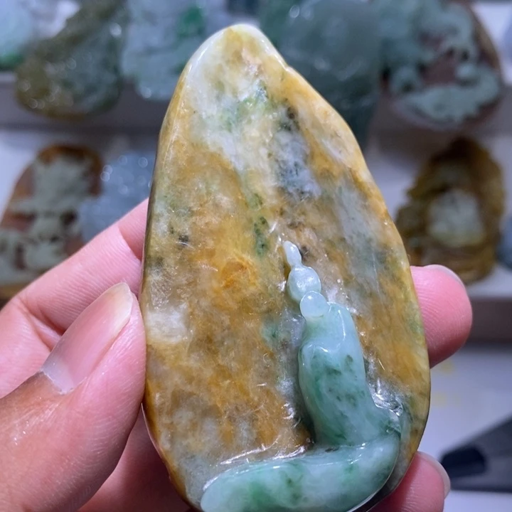 【闪购商品】翡翠未镶嵌颈饰11111111111111