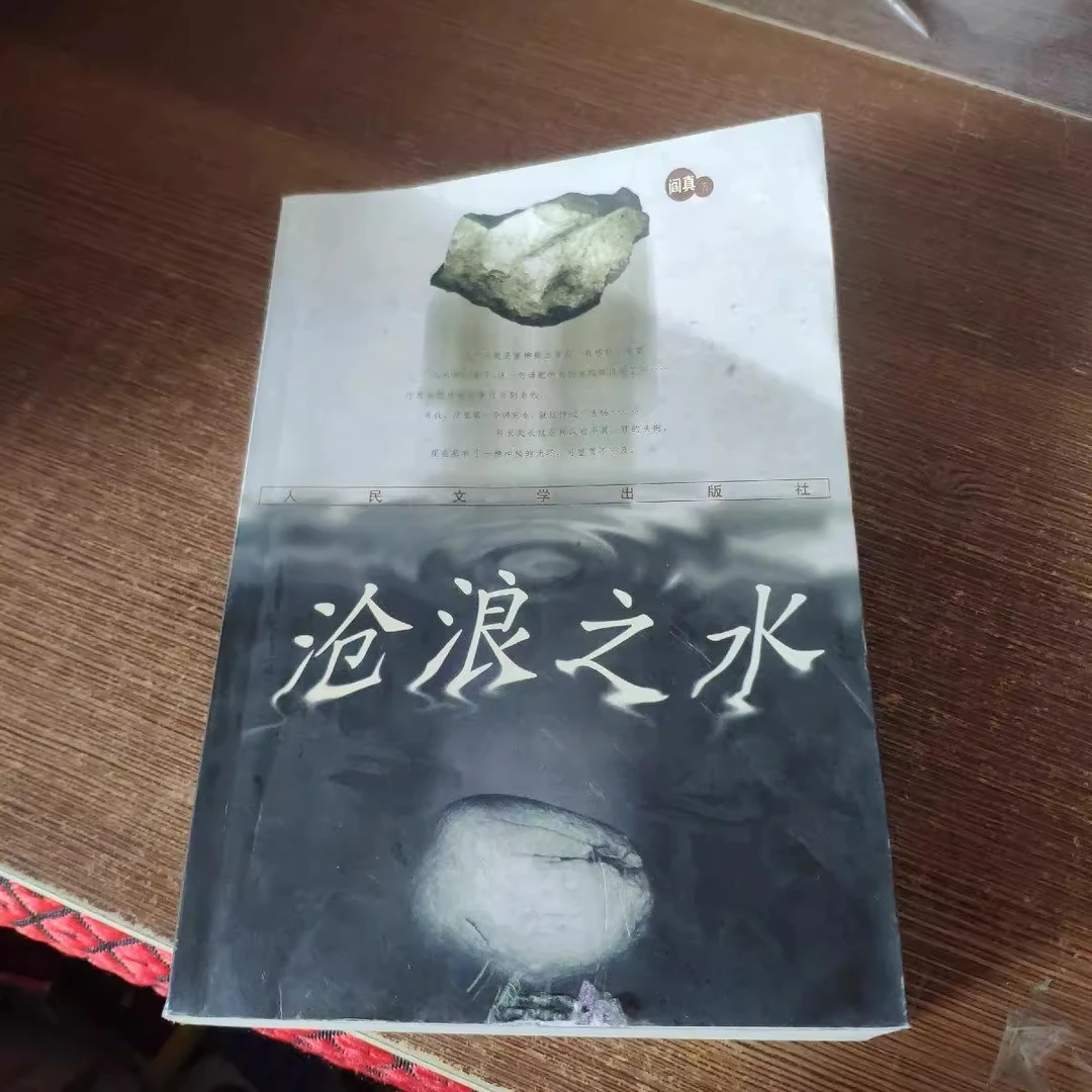 正版 沧浪之水 阎真 人民文学出版社 2001年