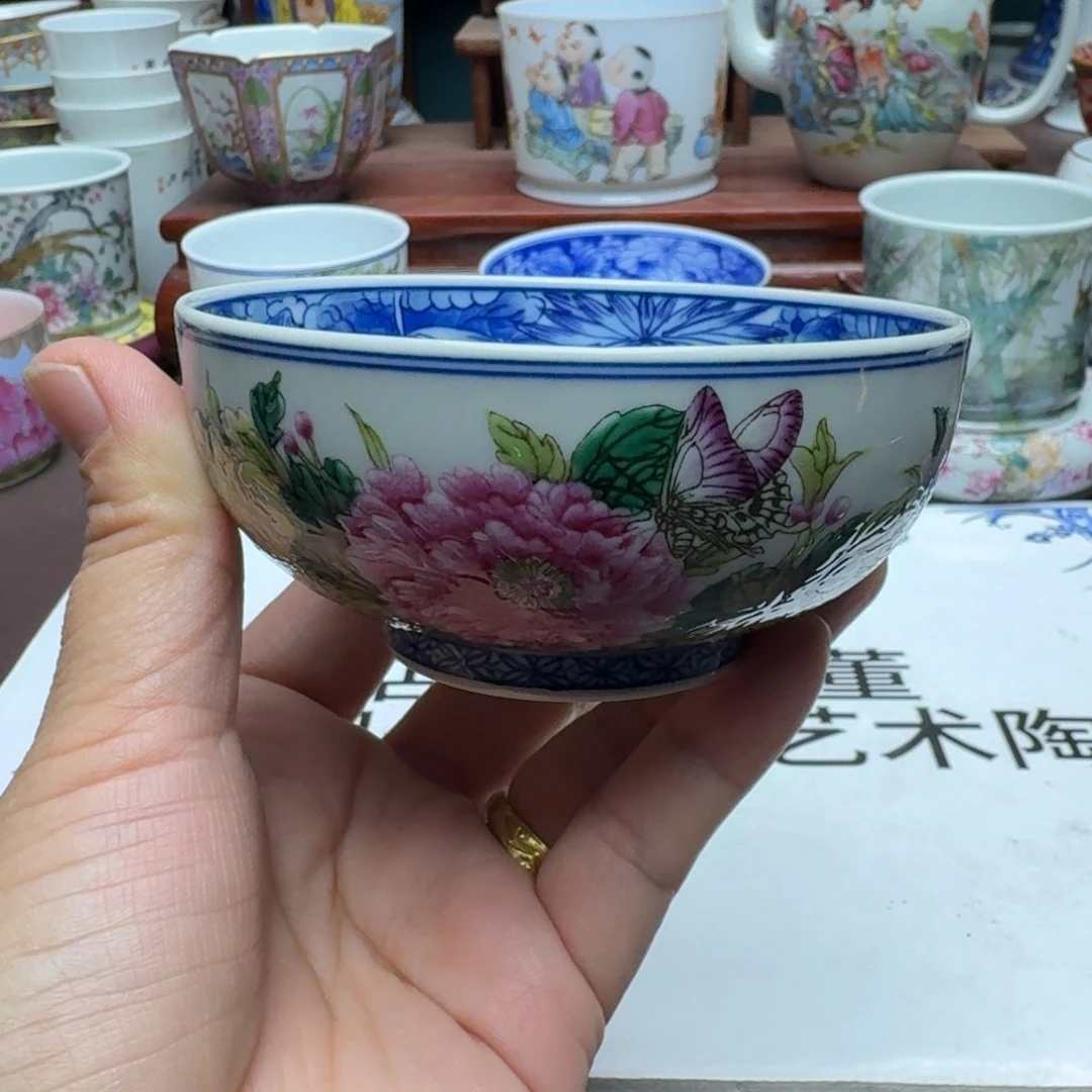 景德镇手工手绘展示