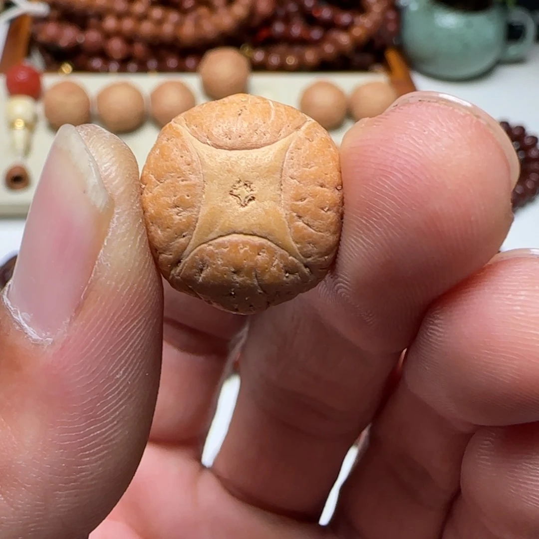 池***水凤眼菩提吊坠麒麟三通