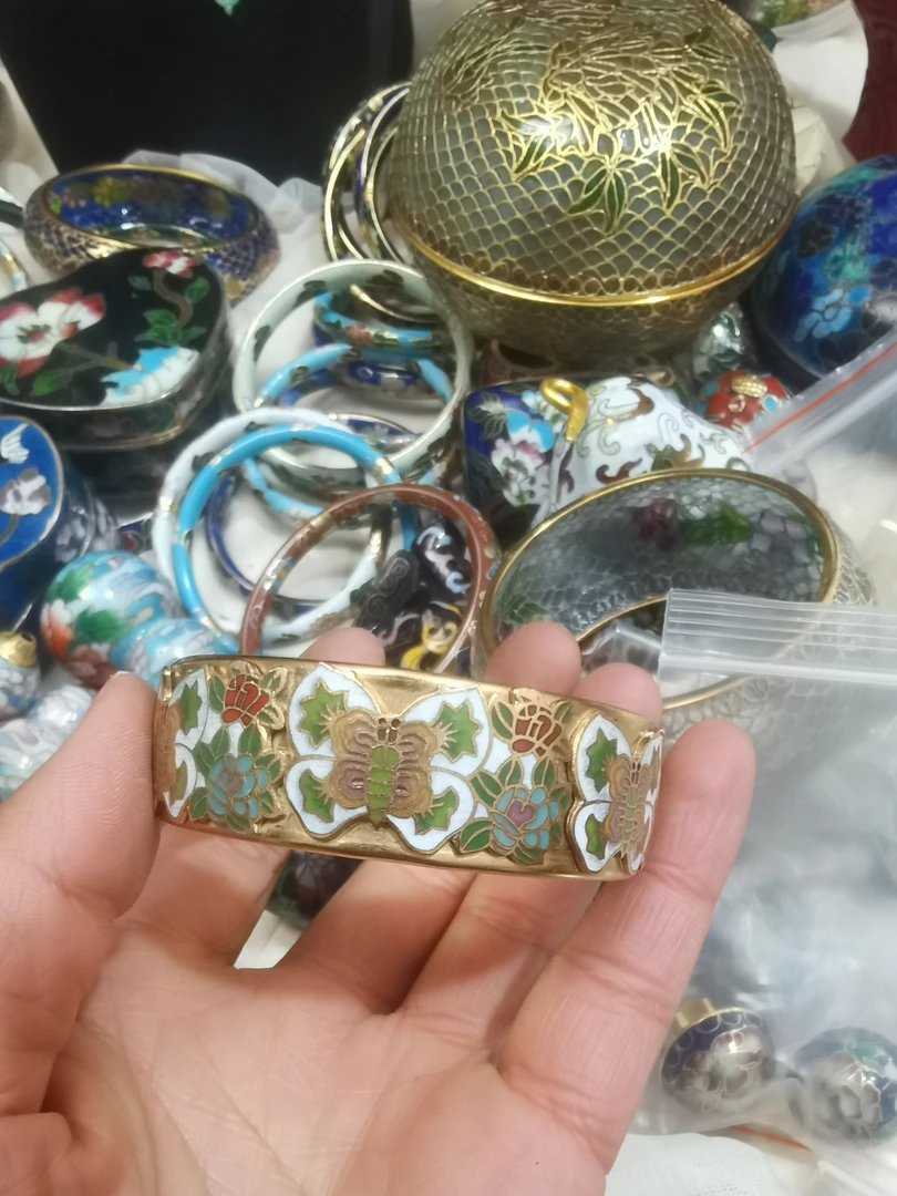非物质文化遗产景泰蓝手镯