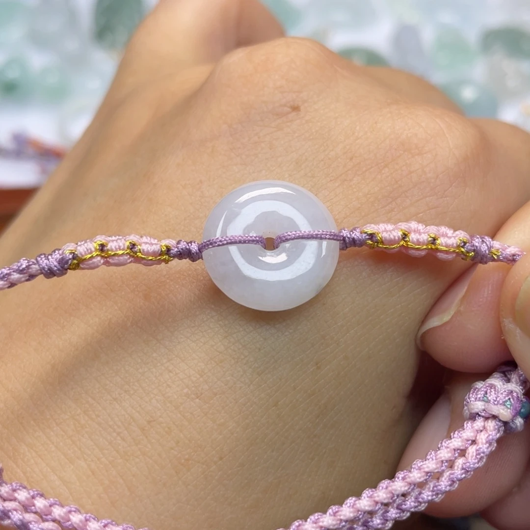 未镶嵌手绳翡翠手绳