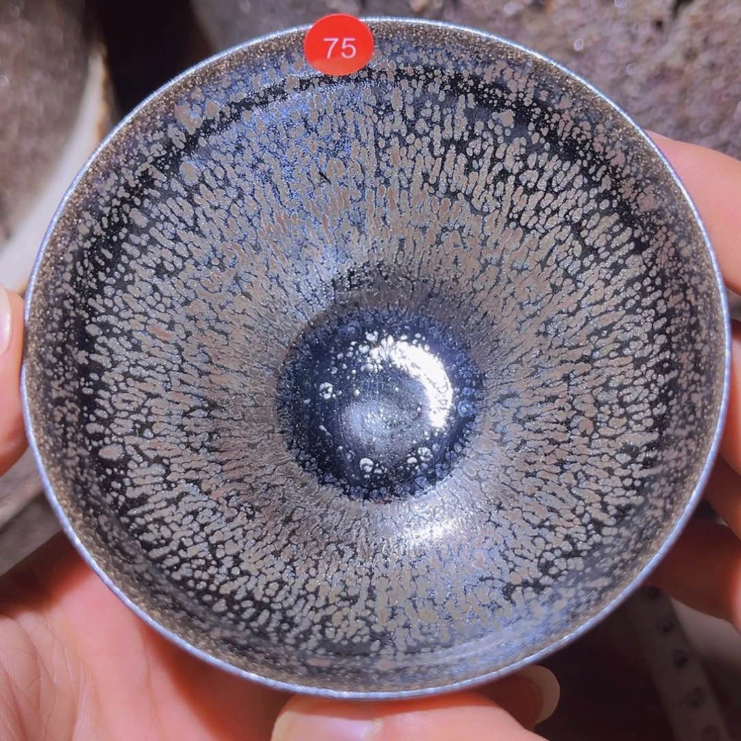 茶盏75 建窑建盏孔夫寺龙窑
