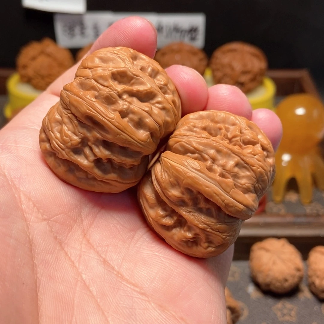 吊坠文玩核桃元宝42尺4