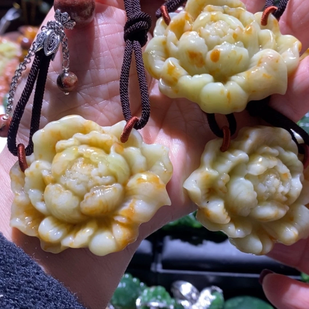 【闪购商品】岫玉毛衣链未镶嵌