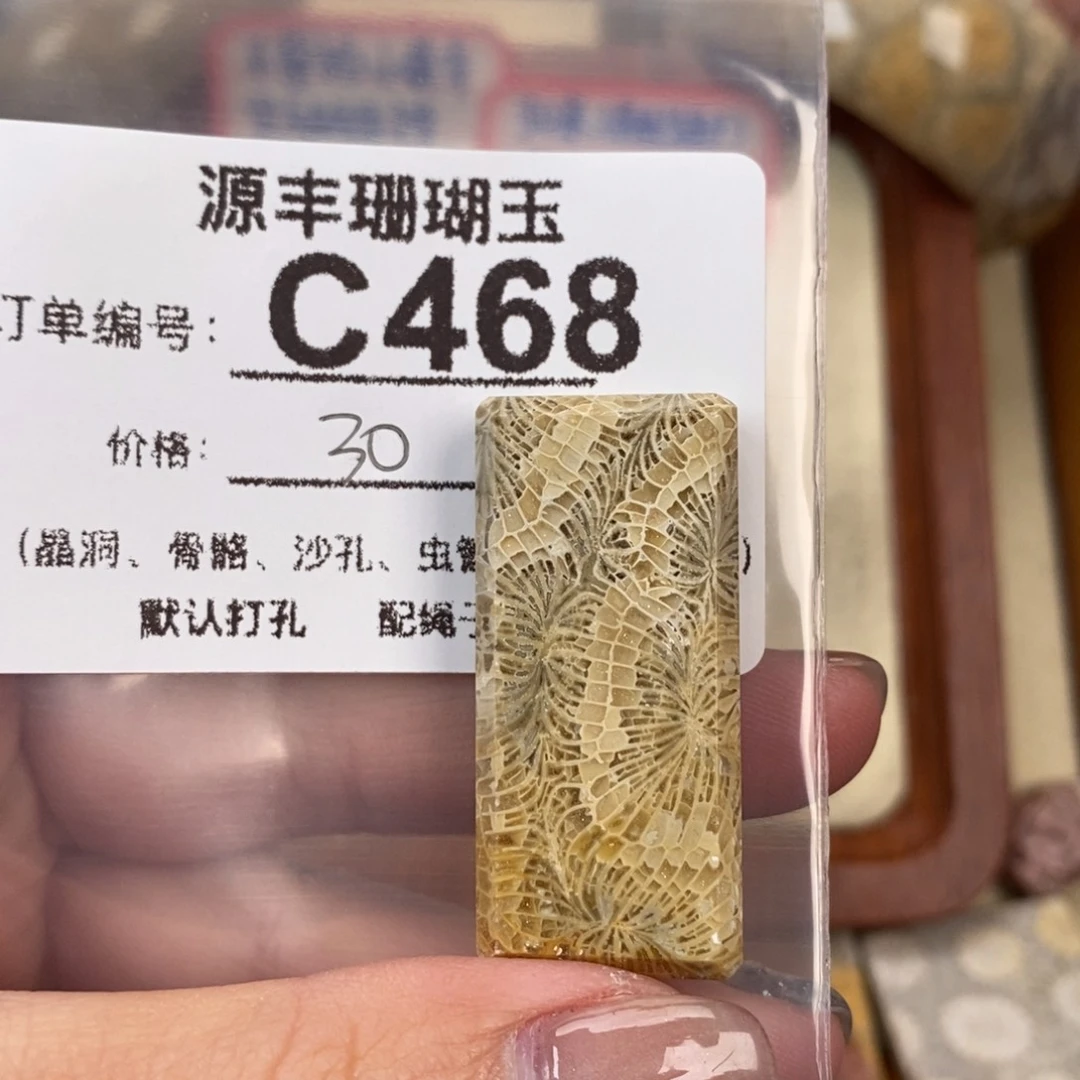硅化玉颈饰未镶嵌楠*素