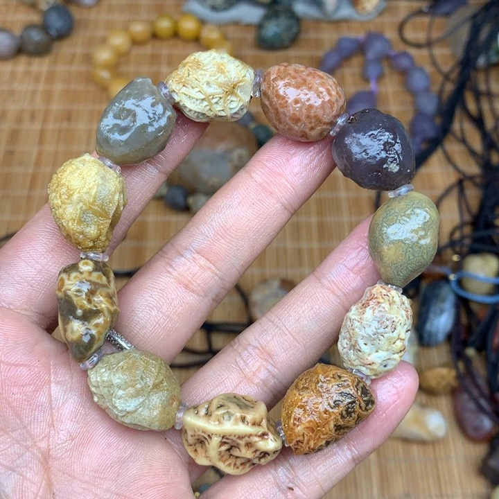 玛瑙/玉髓珠宝半成品未镶嵌雞*包75