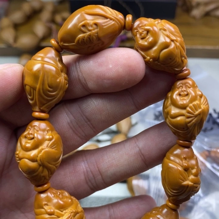 橄榄核手串/手链橄榄核雕工艺手串