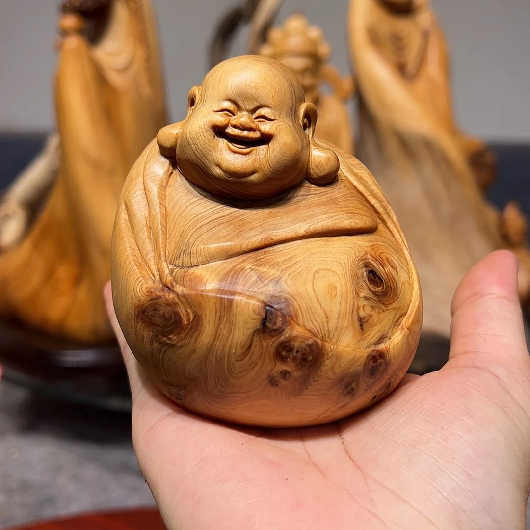 柏木崖柏木手把件摆件