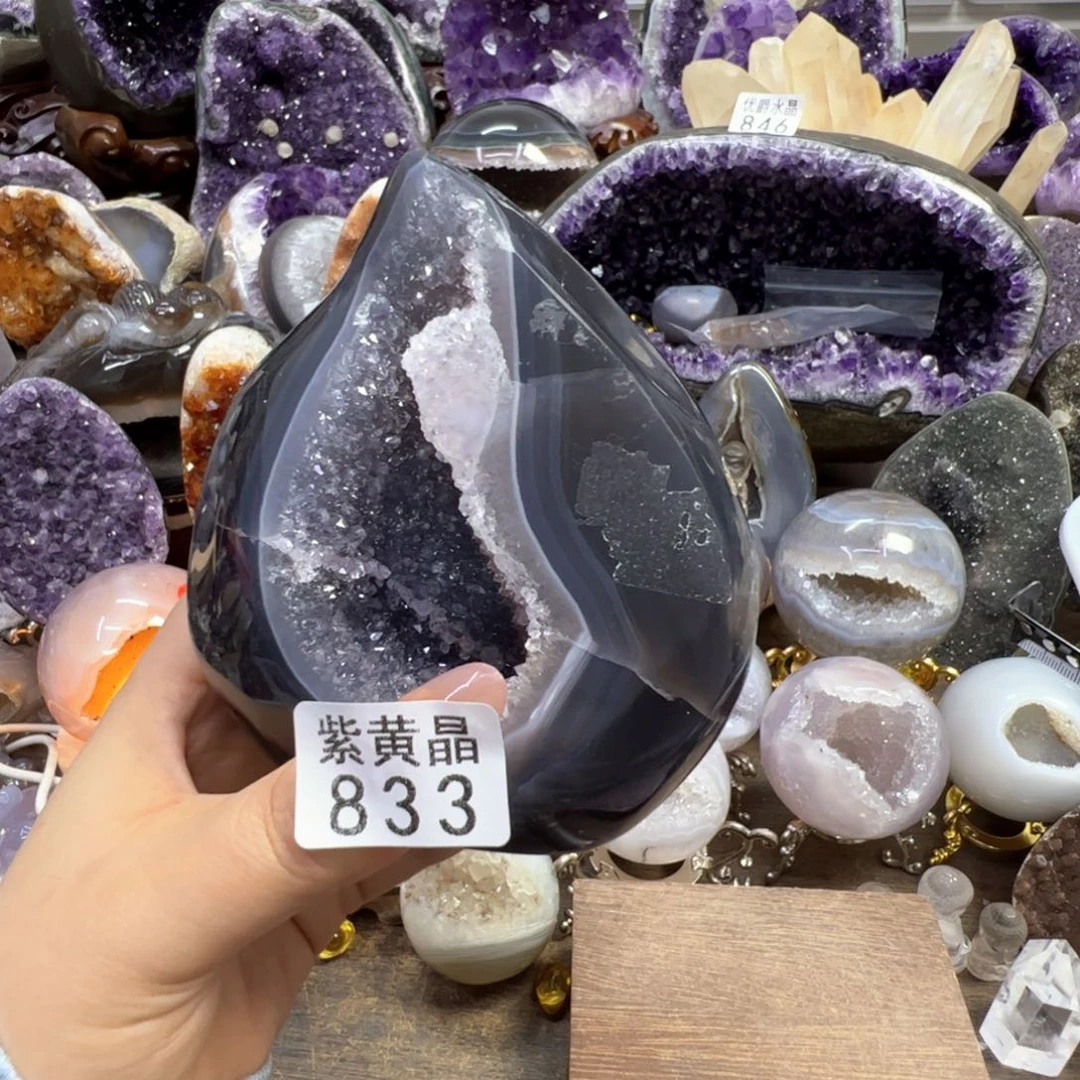 未镶嵌珠宝半成品水晶833