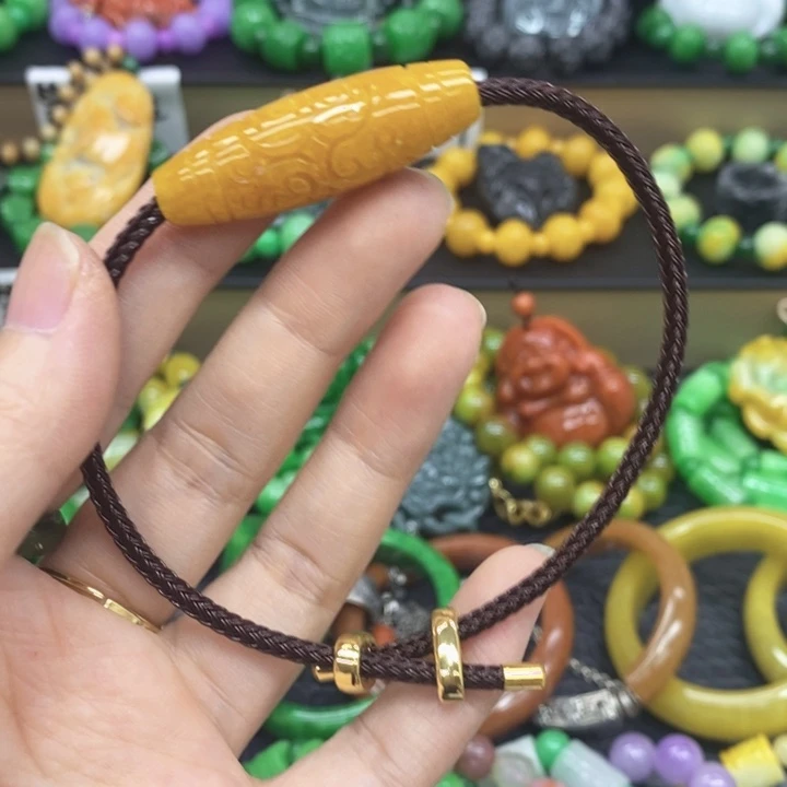 颈饰未镶嵌翡翠手链41