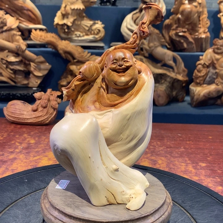 柏木（崖柏）根雕摆件