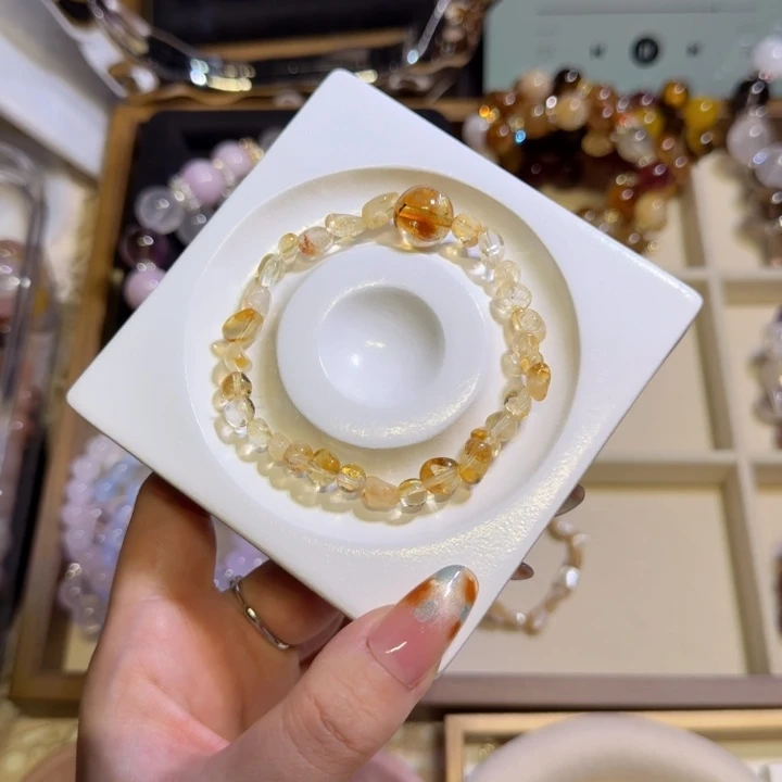 手链未镶嵌水晶福利黄塔