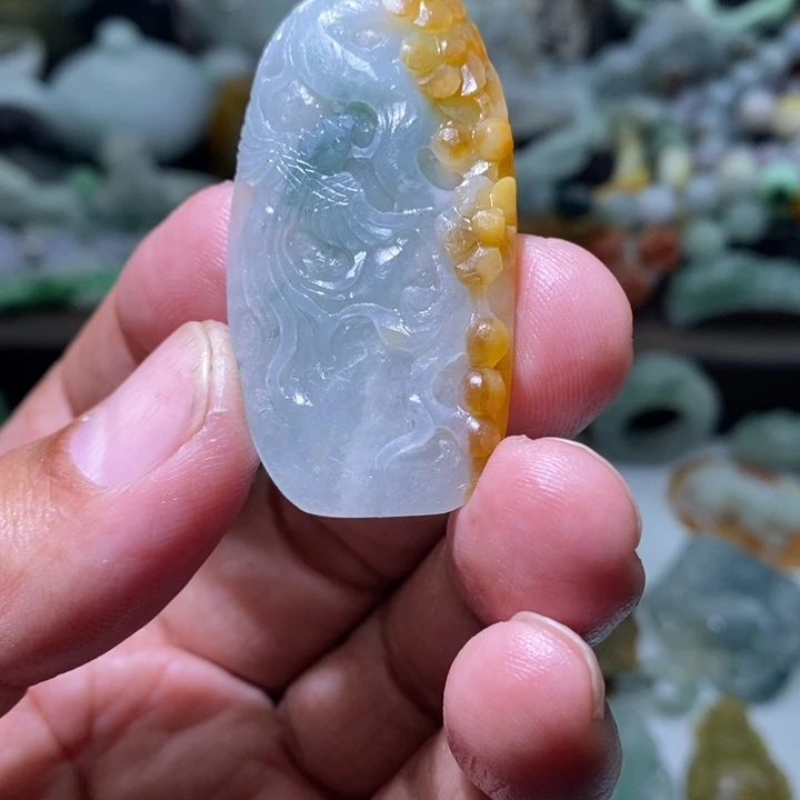 定制翡翠未镶嵌毛货