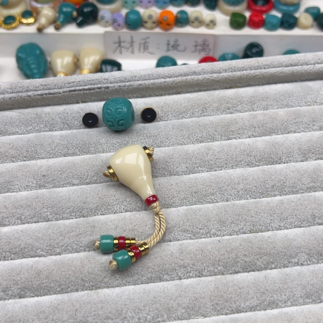 串***哥琉璃颈饰卡16的回纹➕18的三通套件