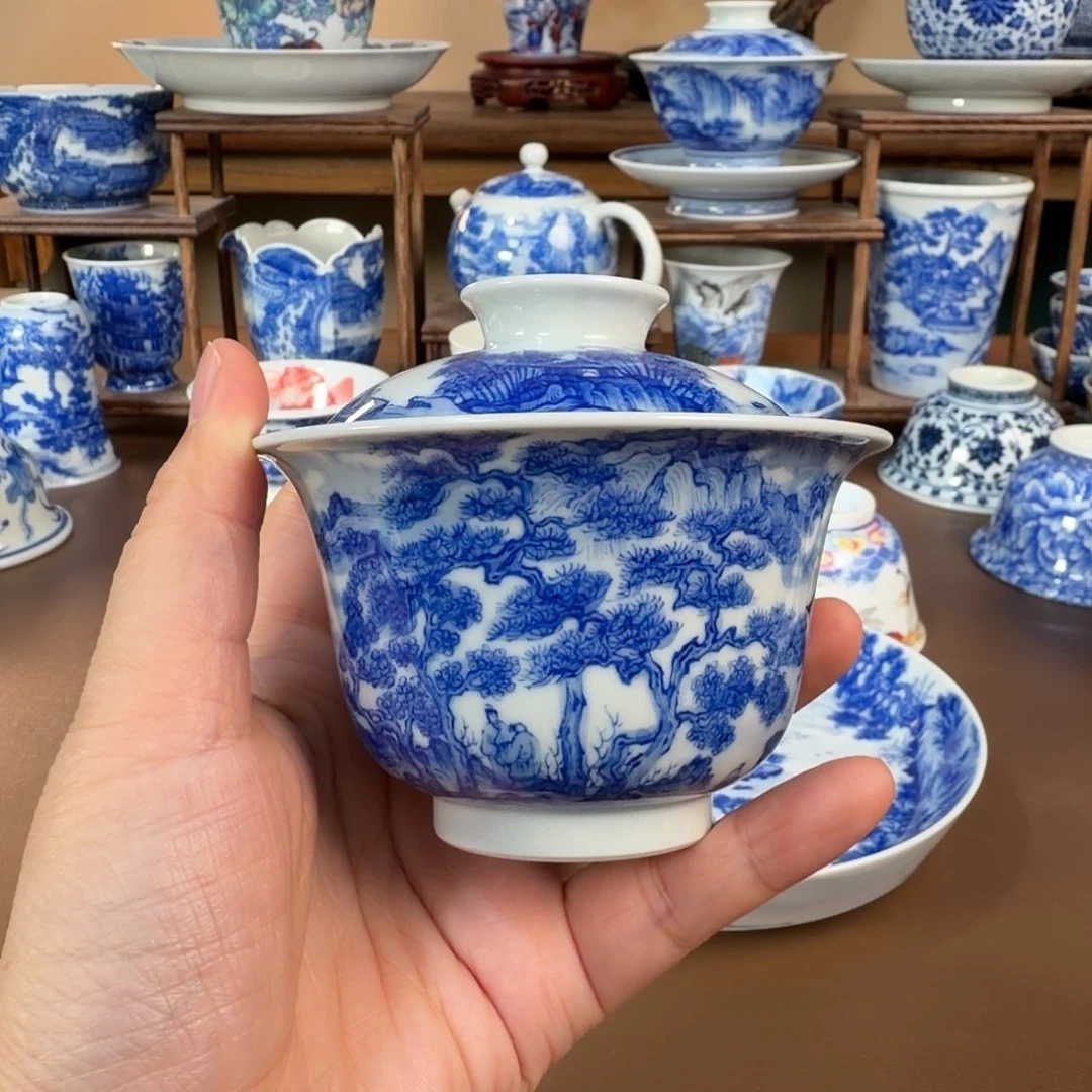 景德镇陶瓷手工手绘