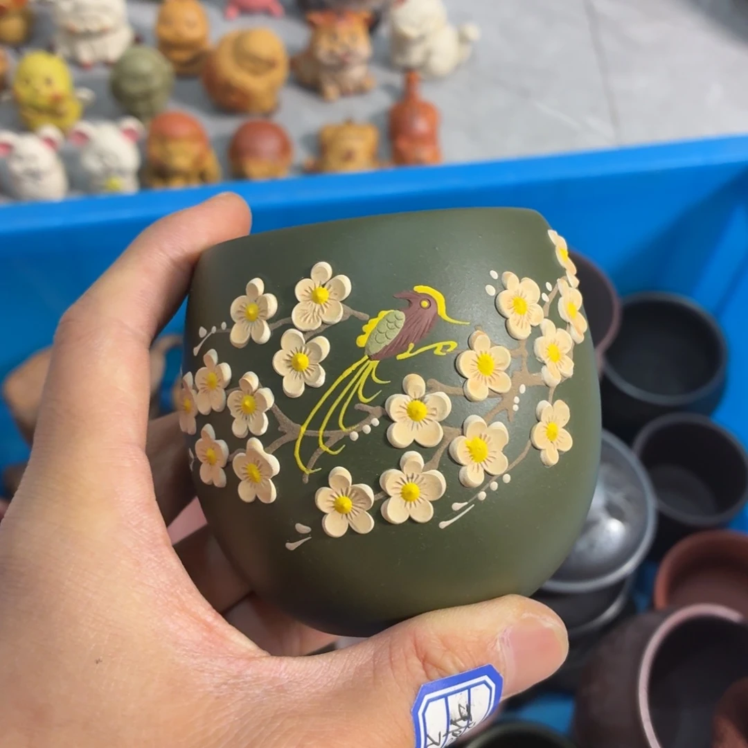 茶杯紫砂瑕疵不退不换介意勿拍