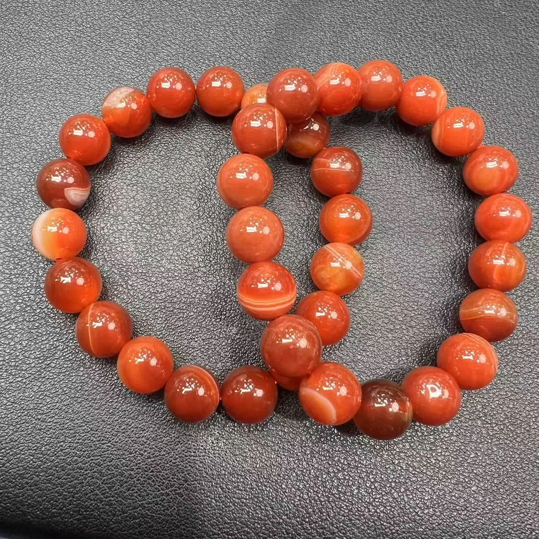 面面来财珠宝S1444-卡10左右-桖厘子玛瑙手串/多样发只发一件-WR