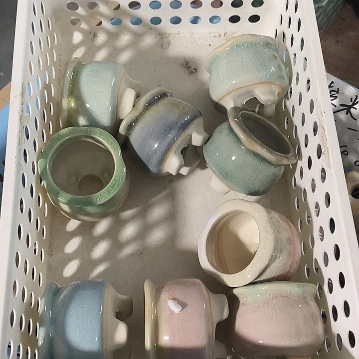 红陶【满10米包邮默认微瑕疵】6个浮力