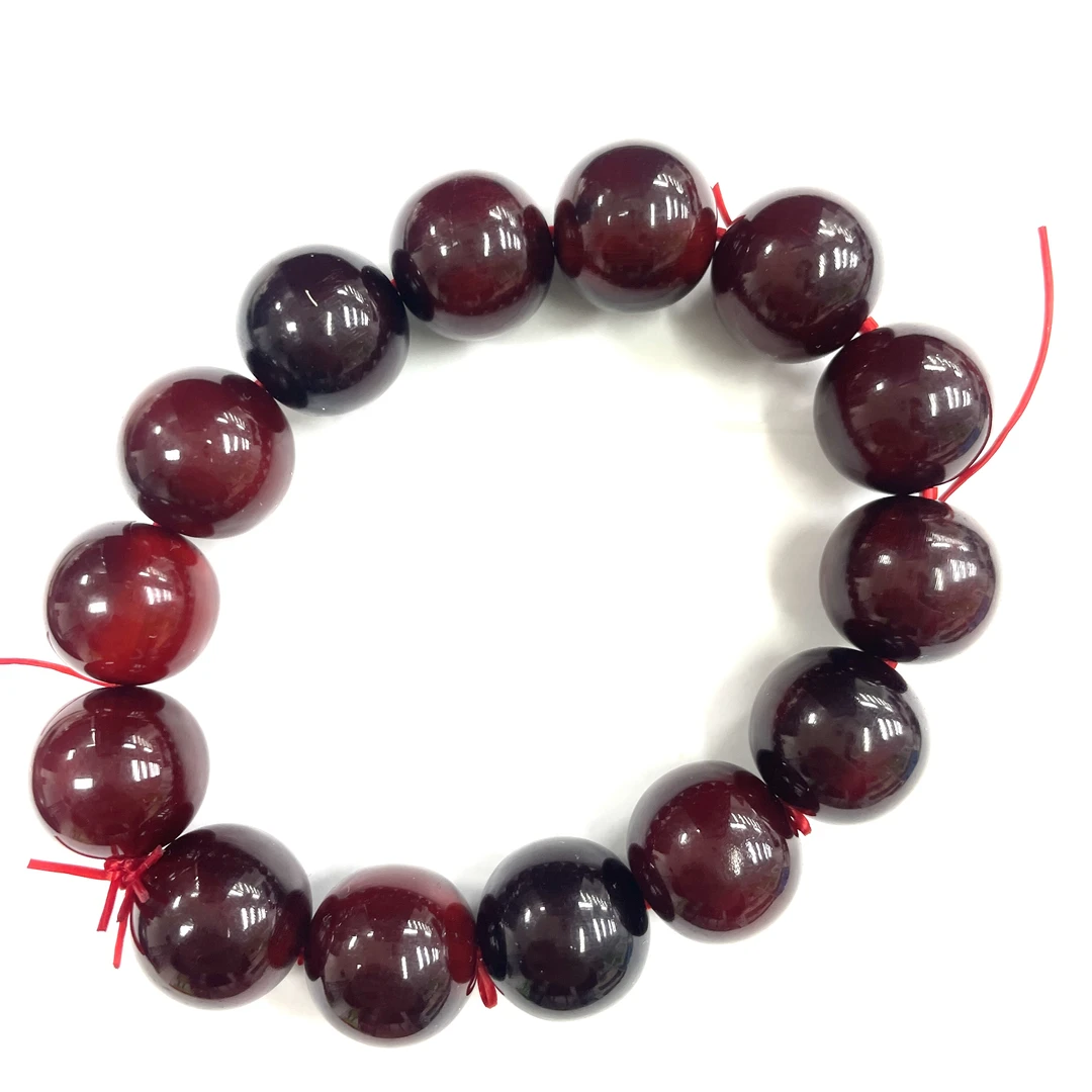 885号14mm双色圆珠手串