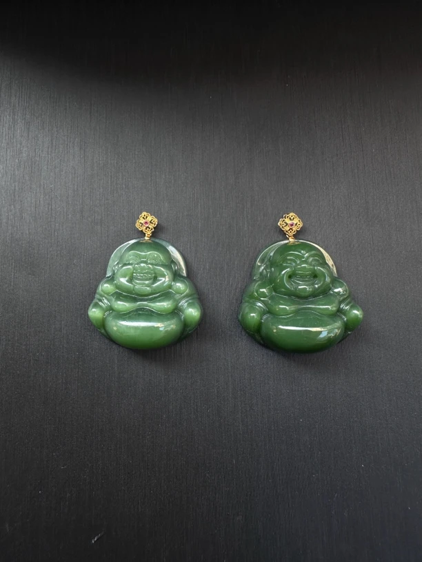 【牛牛严选】和田玉佛公吊坠 多样性只发一件 B/8021