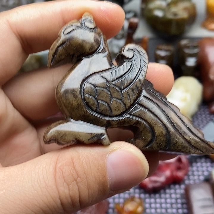未镶嵌蛇纹石玉颈饰