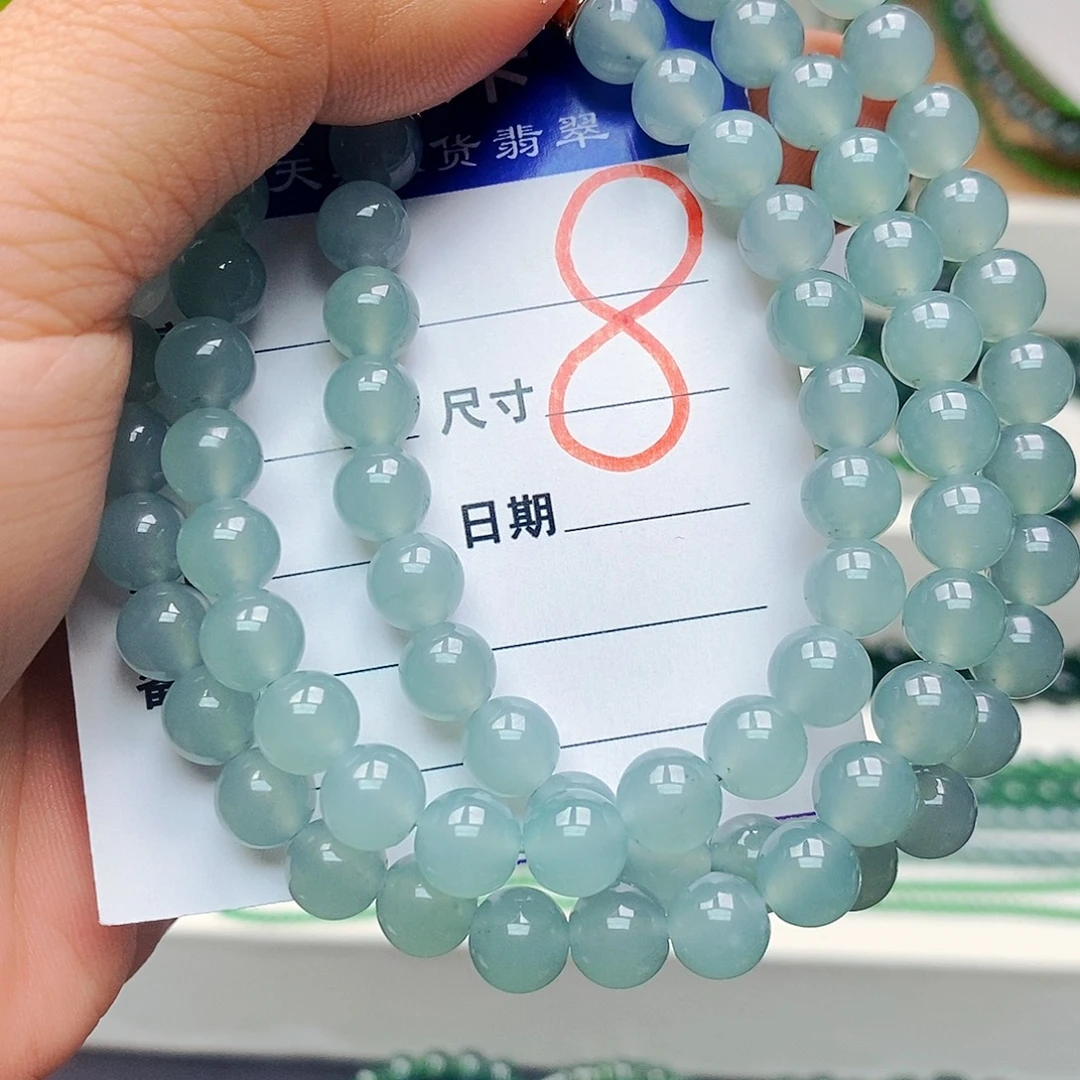 翡翠未镶嵌手链翡翠