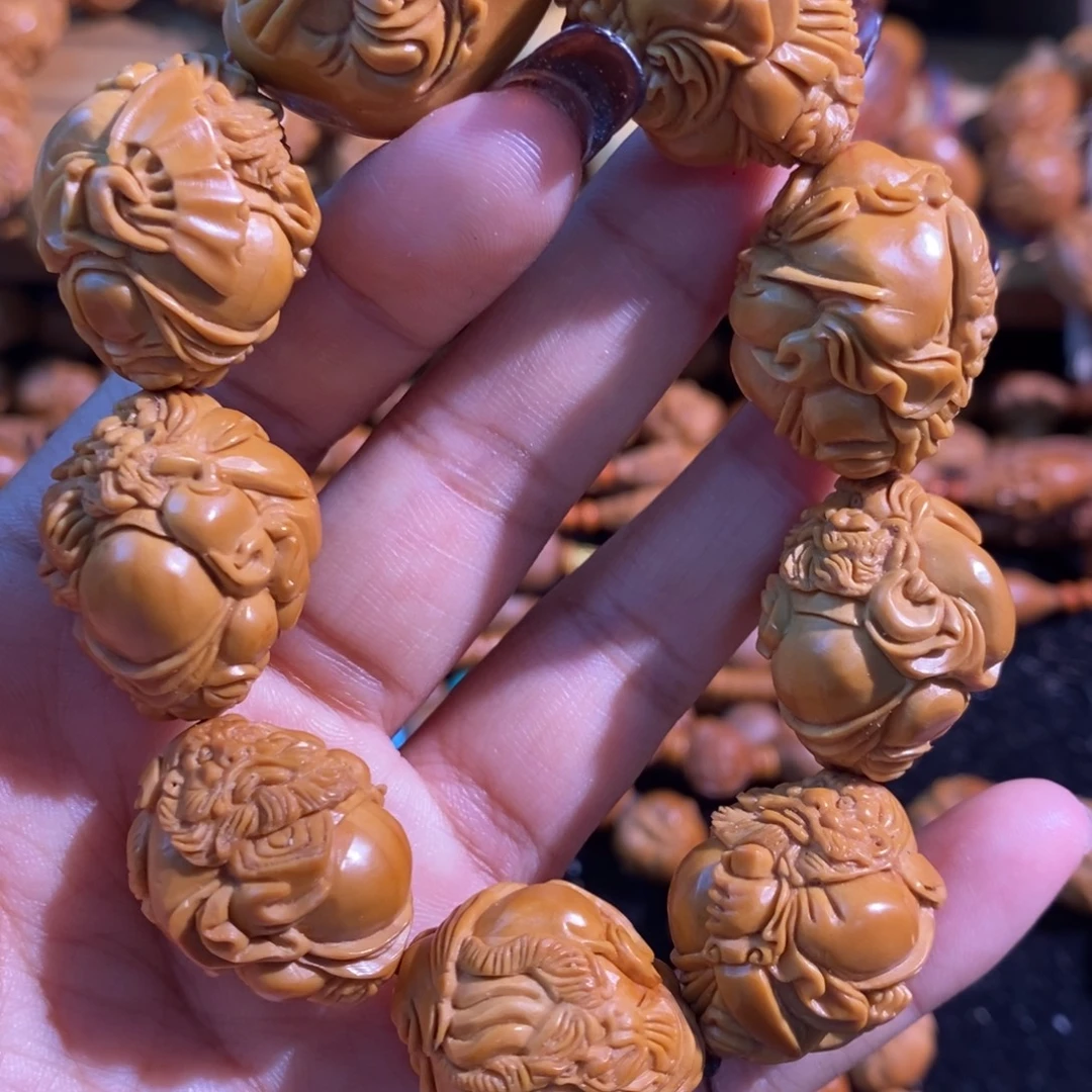 橄榄核手串/手链钟馗