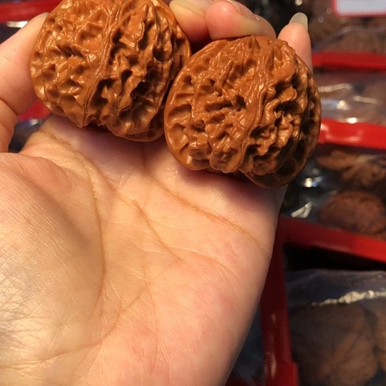 江***安文玩核桃吊坠苹果40