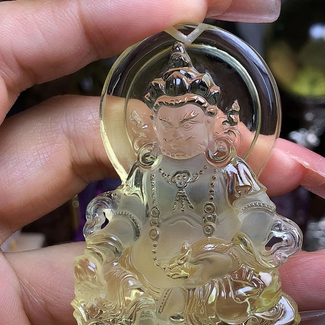 合***条水晶颈饰未镶嵌天然