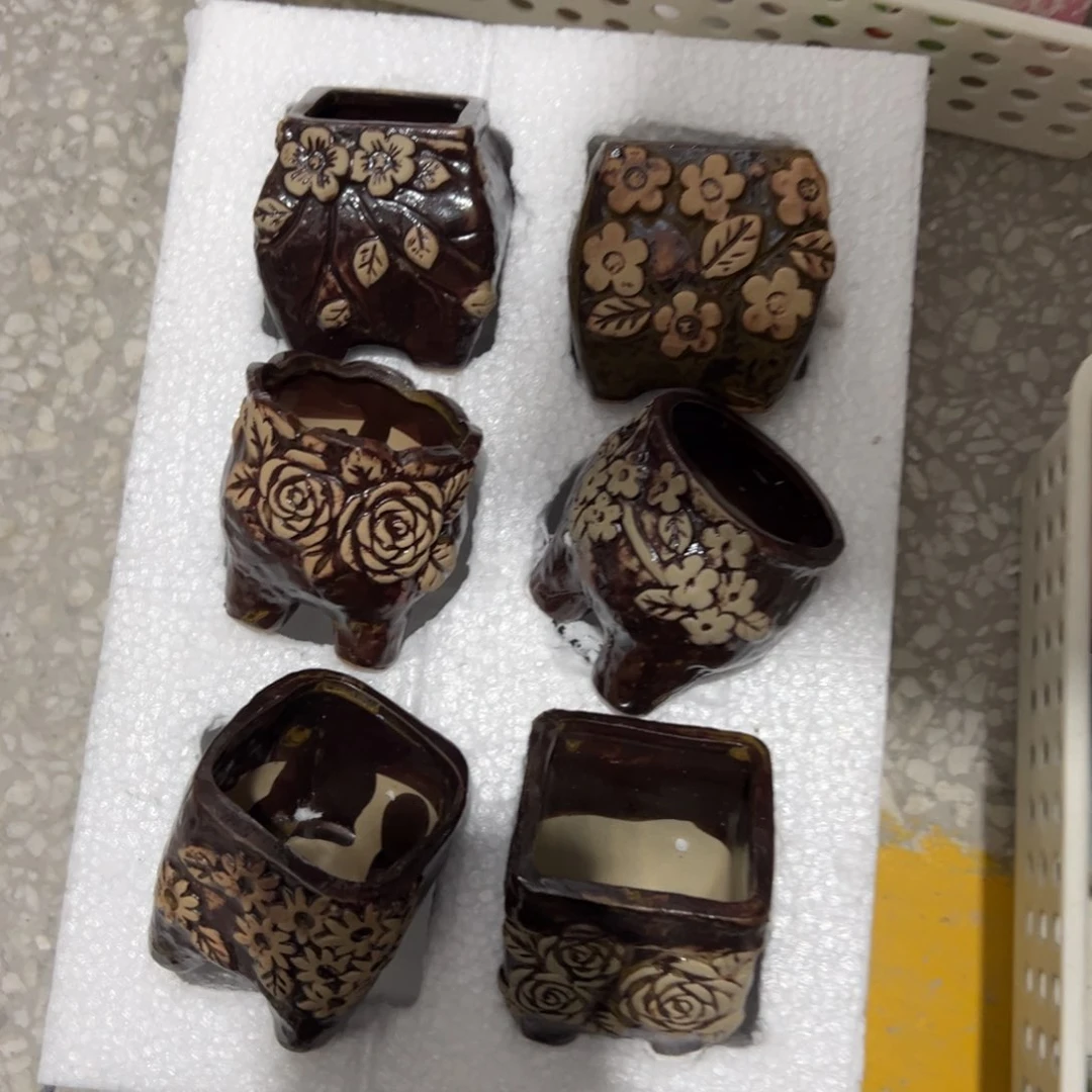 陶瓷多肉小花盆@@2