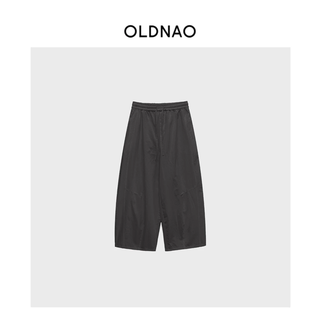 【OLDNAO】品牌订单线春夏高腰梭织立裁南瓜裤-JXZ-K-819