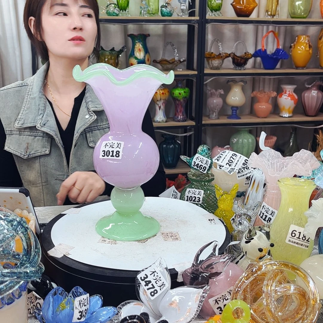 3018 家悦花瓶花器摆件不完美